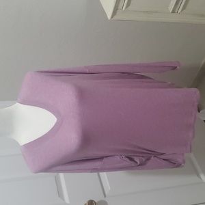 CAbi Serenity Tee #5744 Pink/purple Heliotrope Size M